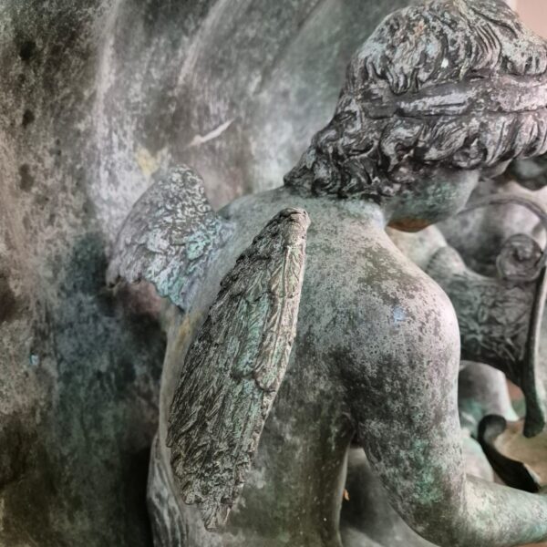 Brunnen Wasserspiel "Muschel mit Putten" Bronze 1,53 m – Bild 12