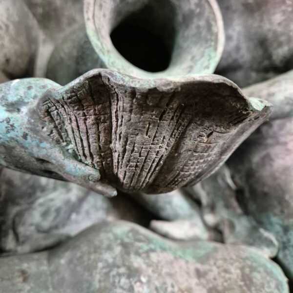 Brunnen Wasserspiel "Muschel mit Putten" Bronze 1,53 m – Bild 5