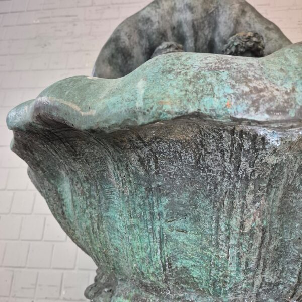 Brunnen Wasserspiel "Muschel mit Putten" Bronze 1,53 m – Bild 9