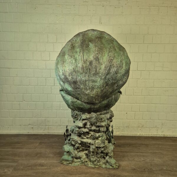 Brunnen Wasserspiel "Muschel mit Putten" Bronze 1,53 m – Bild 19