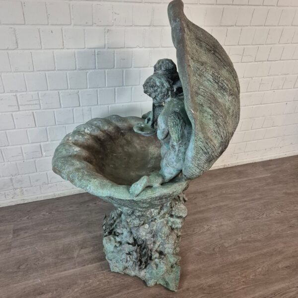 Brunnen Wasserspiel "Muschel mit Putten" Bronze 1,53 m – Bild 14