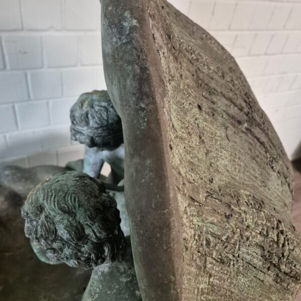 Brunnen Wasserspiel "Muschel mit Putten" Bronze 1,53 m – Bild 16