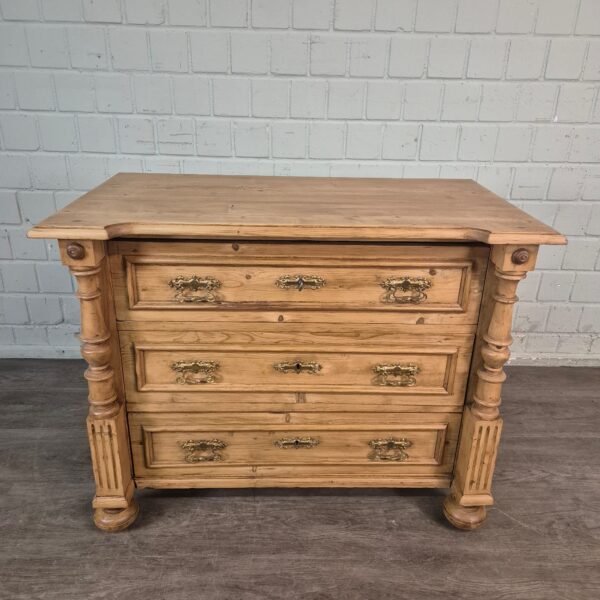 Kommode Gründerzeit 1880 Kiefer – Bild 2