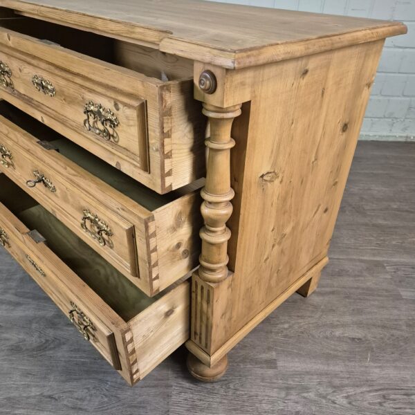 Kommode Gründerzeit 1880 Kiefer – Bild 11