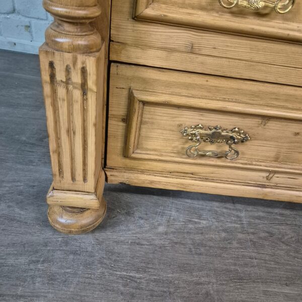Kommode Gründerzeit 1880 Kiefer – Bild 6