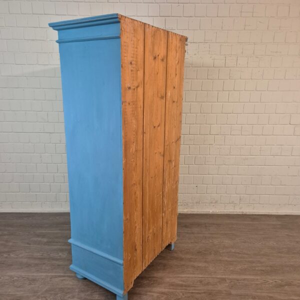 Vitrine Bücherschrank Jugendstil 1900 Kiefer – Bild 9