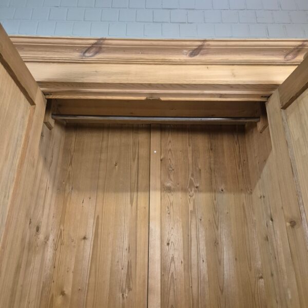Schrank Kleiderschrank Jugendstil 1900 Kiefer – Bild 9