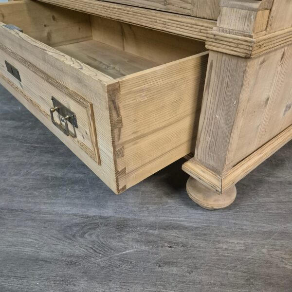 Schrank Kleiderschrank Jugendstil 1900 Kiefer – Bild 13