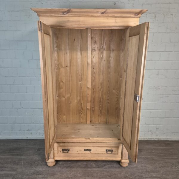 Schrank Kleiderschrank Jugendstil 1900 Kiefer – Bild 8