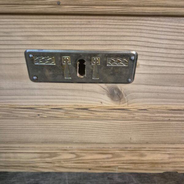 Schrank Kleiderschrank Jugendstil 1900 Kiefer – Bild 7