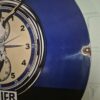Vintage Emaille-Schild Reklameschild "Heuer" Ø 0,76 m – Bild 8