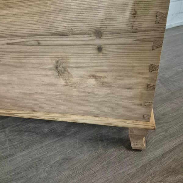 Truhe Gründerzeit 1880 Kiefer – Bild 5