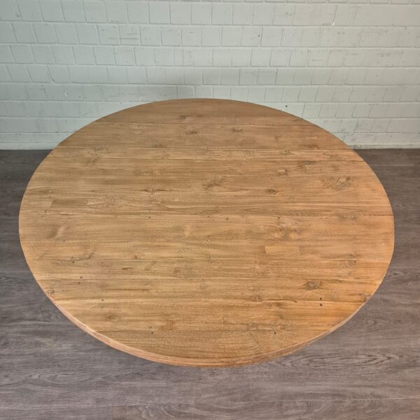 Tisch Esstisch Rund Massivholz Ø 1,40 m – Bild 2