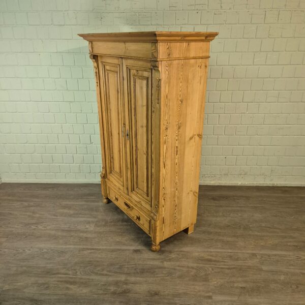 Schrank Kleiderschrank Gründerzeit 1880 Kiefer – Bild 7