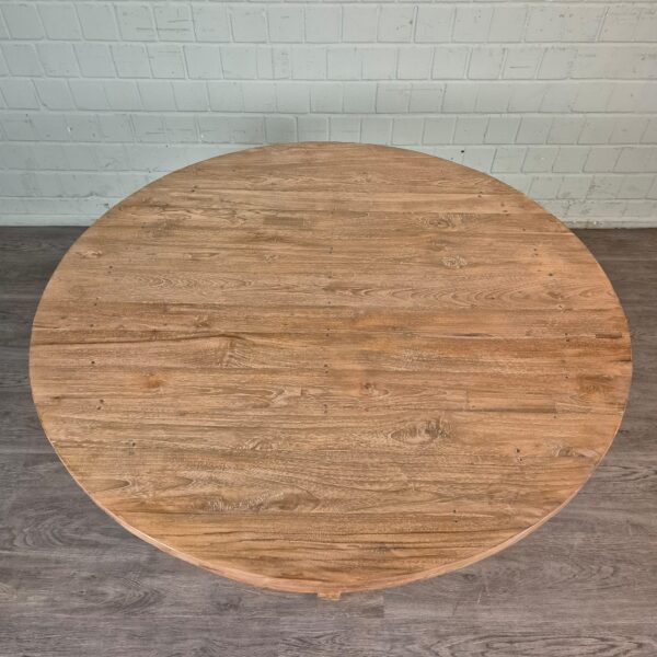 Tisch Esstisch Rund Massivholz Ø 1,20 m – Bild 3