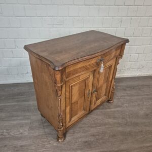 Anrichte Halbschrank Louis Philippe 1860 Nussbaum