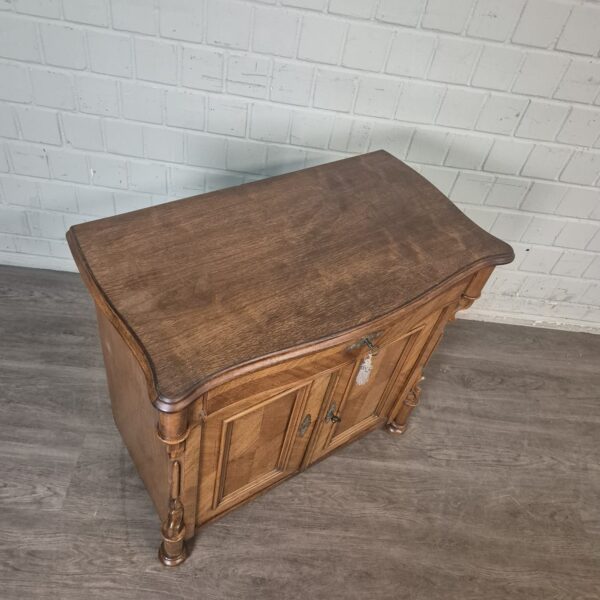 Anrichte Halbschrank Louis Philippe 1860 Nussbaum – Bild 5