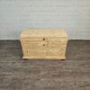 Truhe Jugendstil 1910 Kiefer – Bild 2