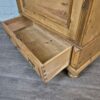 Vitrine Geschirrschrank Jugendstil 1910 Kiefer – Bild 10
