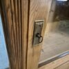 Vitrine Geschirrschrank Jugendstil 1910 Kiefer – Bild 5