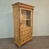 Vitrine Geschirrschrank Jugendstil 1910 Kiefer