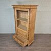 Vitrine Geschirrschrank Jugendstil 1910 Kiefer – Bild 9