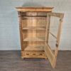 Vitrine Geschirrschrank Jugendstil 1910 Kiefer – Bild 6