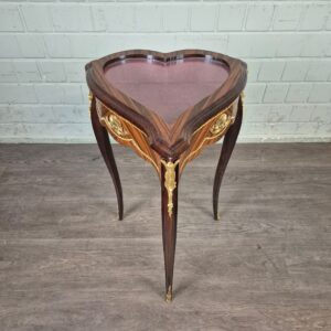 Bijouterie-Tisch Schmuckschränkchen Edelholz 0,50 m
