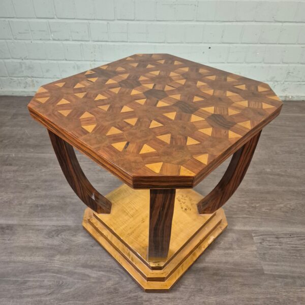 Beistelltisch Art Déco Nussbaum 0,59 m – Bild 2