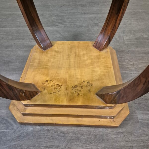 Beistelltisch Art Déco Nussbaum 0,59 m – Bild 5