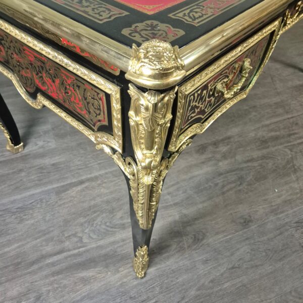Schreibtisch Barockstil 1,85 m x 0,90 m – Bild 4