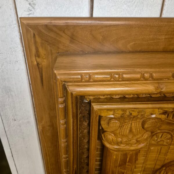 3D Teakholz-Wandrelief "Das letzte Abendmahl" 1,50 m – Bild 4
