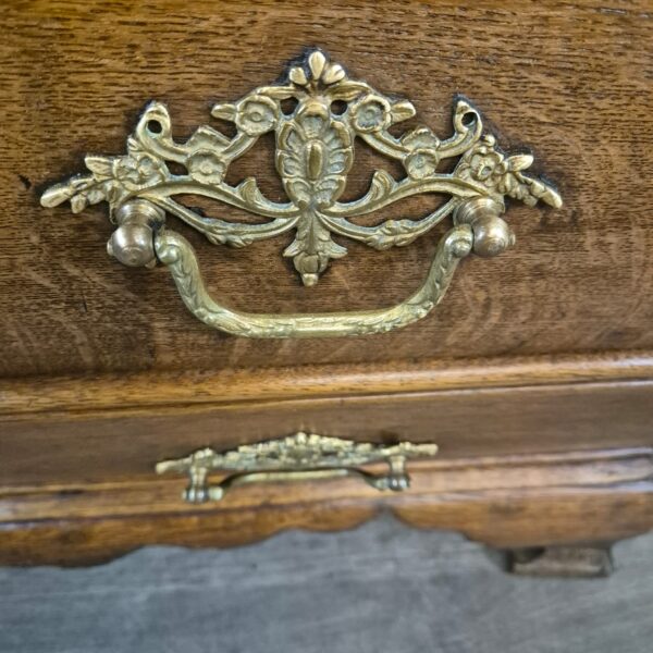 Sekretär Barock 1790 Eiche – Bild 5