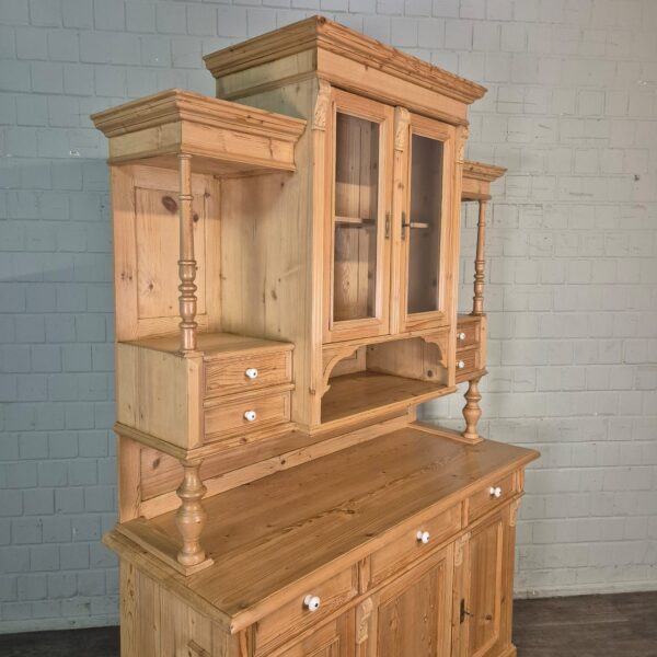 Buffetschrank Küchenschrank Schrank 1,53 m Kiefer – Bild 4