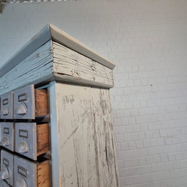 Apothekerschrank Küchenschrank Schrank 1,60 m Kiefer – Bild 15