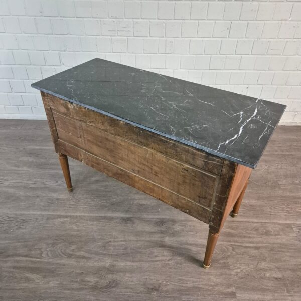 Kommode Biedermeier 1810 Nussbaum – Bild 17