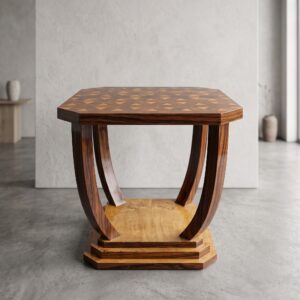 Beistelltisch Art Déco Nussbaum 0,59 m