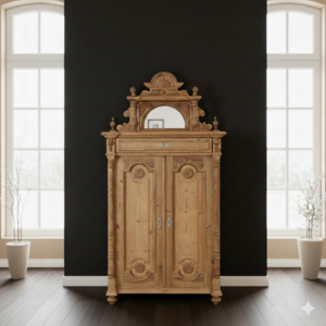 Vertiko Aufsatzvertiko Gründerzeit 1880 Kiefer