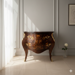 Kommode Barockstil Nussbaum 0,81 m