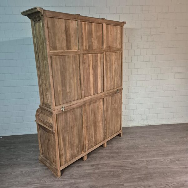 Buffetschrank Vitrine 1,65 m Teakholz – Bild 23