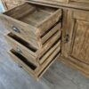Buffetschrank Vitrine 1,65 m Teakholz – Bild 21