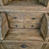 Buffetschrank Vitrine 1,65 m Teakholz – Bild 7