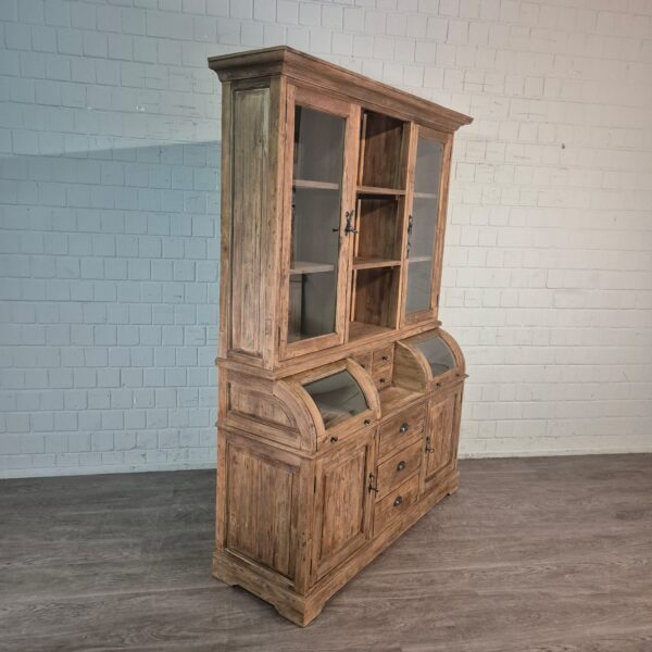 Buffetschrank Vitrine 1,65 m Teakholz