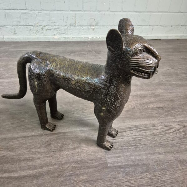 Dekoration Skulpturen Sphinx-Set 1950 Bronze 0,50 m – Bild 4