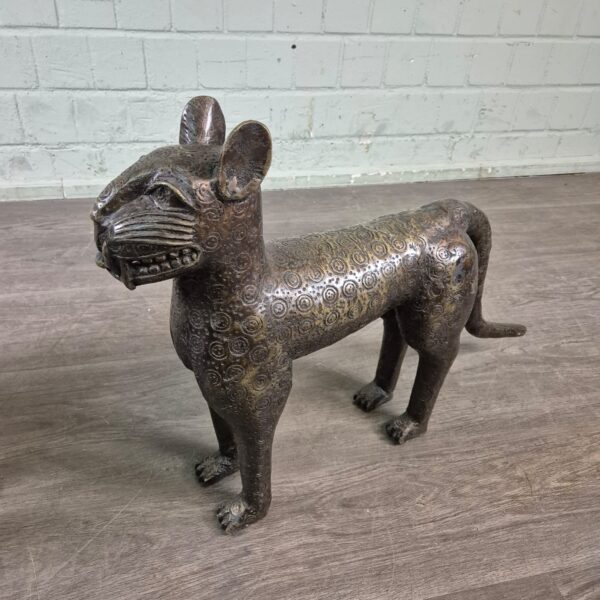 Dekoration Skulpturen Sphinx-Set 1950 Bronze 0,50 m – Bild 7