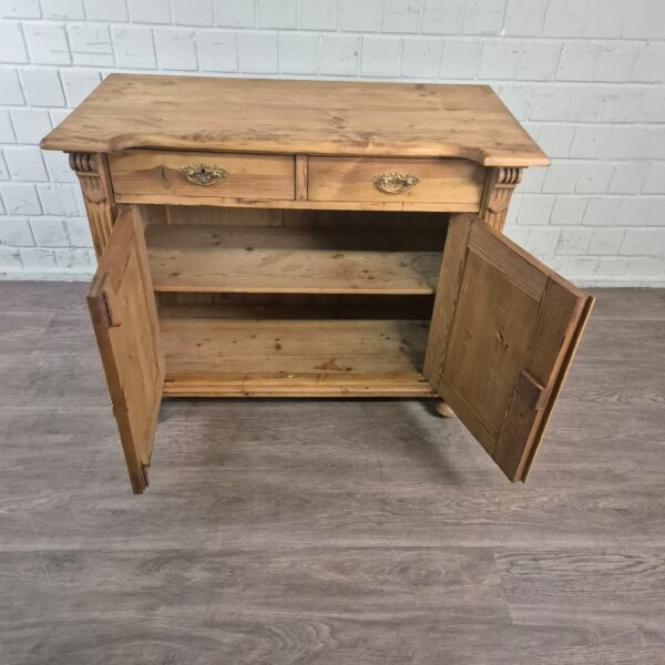 Anrichte Halbschrank Gründerzeit 1880 Kiefer – Bild 8