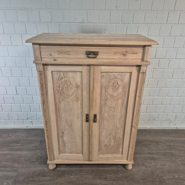 Vertiko Jugendstil 1905 Kiefer – Bild 2