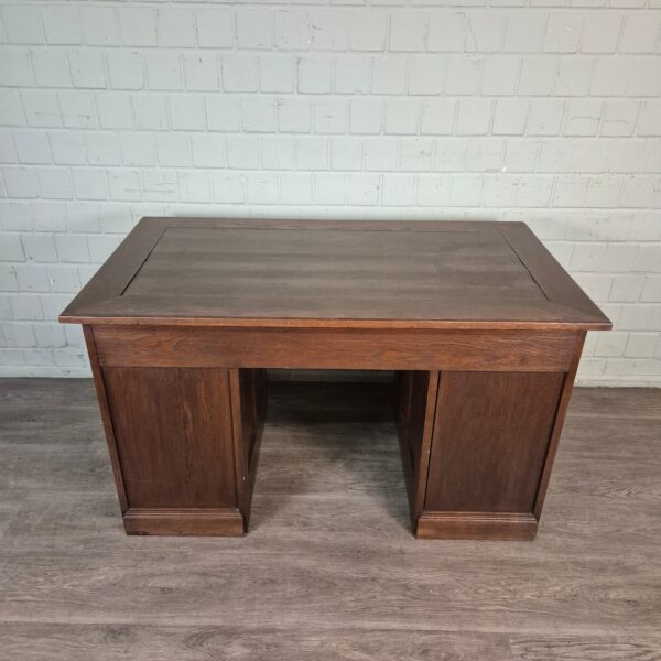Schreibtisch Jugendstil 1920 Eiche – Bild 14