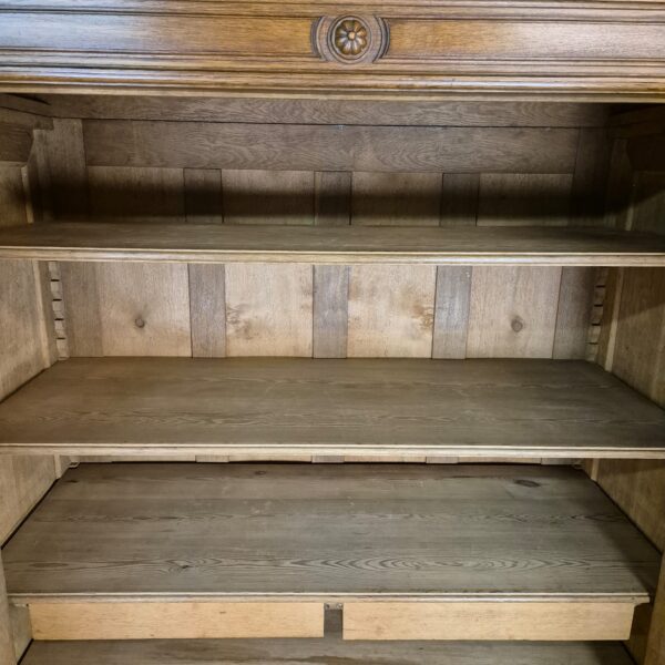 Schrank Kleiderschrank Gründerzeit 1880 Eiche – Bild 13