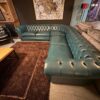 Chesterfield Sofa Eckcouch Ecksofa Dunkel-Türkis 2,75 m x 2,90 m – Bild 3